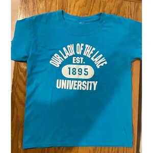 Our Lady of the‎ Lake University t-shirt YOUTH size 6-8 OLLU